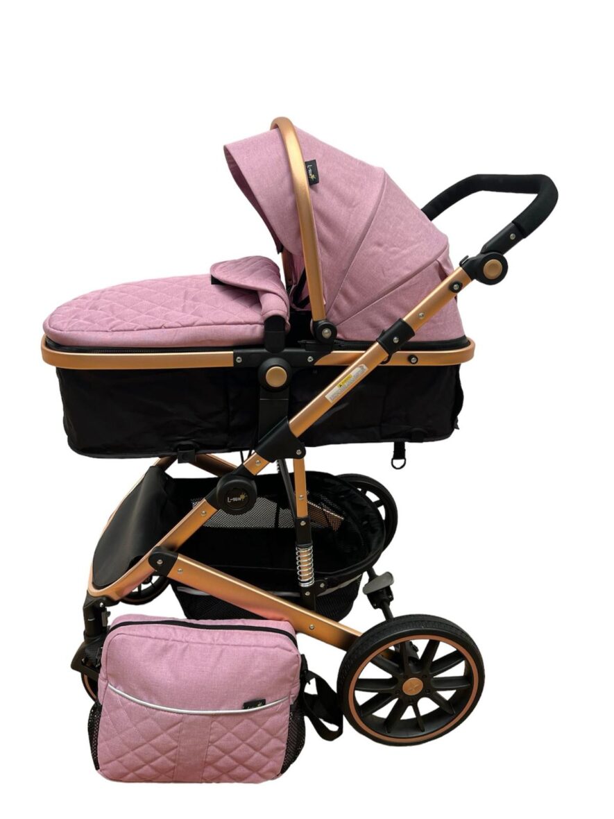 Carucior 2 in 1, L-Sun®, Reversibil, cu Suspensii Siclam