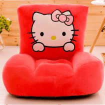 Fotoliu din Plus Copii Hello Kitty Rosu