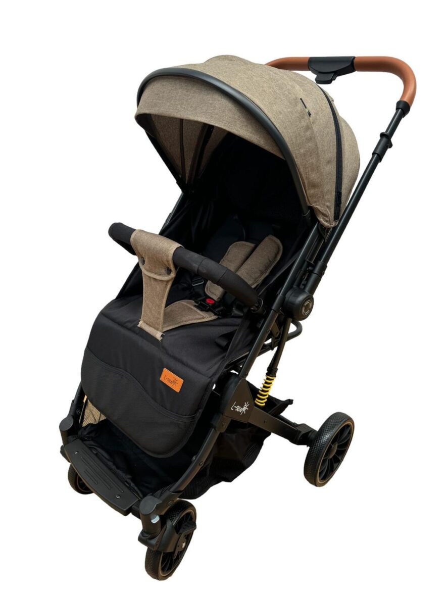 Carucior Sport For Angel, Maner Reversibil, 0-36 luni Crem