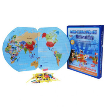joc-educational-cu-harta-lumii-si-steaguri~40846